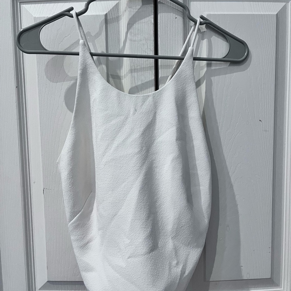 Eliza J Cream Sleeveless Top